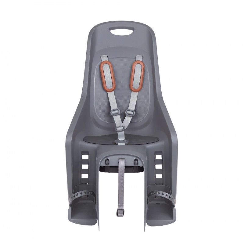 Bubbly Maxi Plus CFS - Cadeira para Bicicleta para Fixao ao Porta-Bagagem Cinzenta e Castanha
