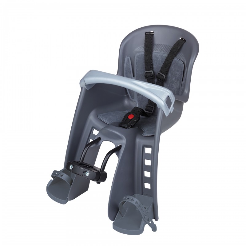 Bilby Junior - Silln para bicicleta con fijacin al manillar gris