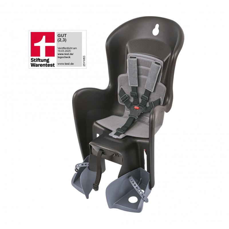 Bilby Maxi CFS - Child Bicycle Seat Black for Luggage Carriers