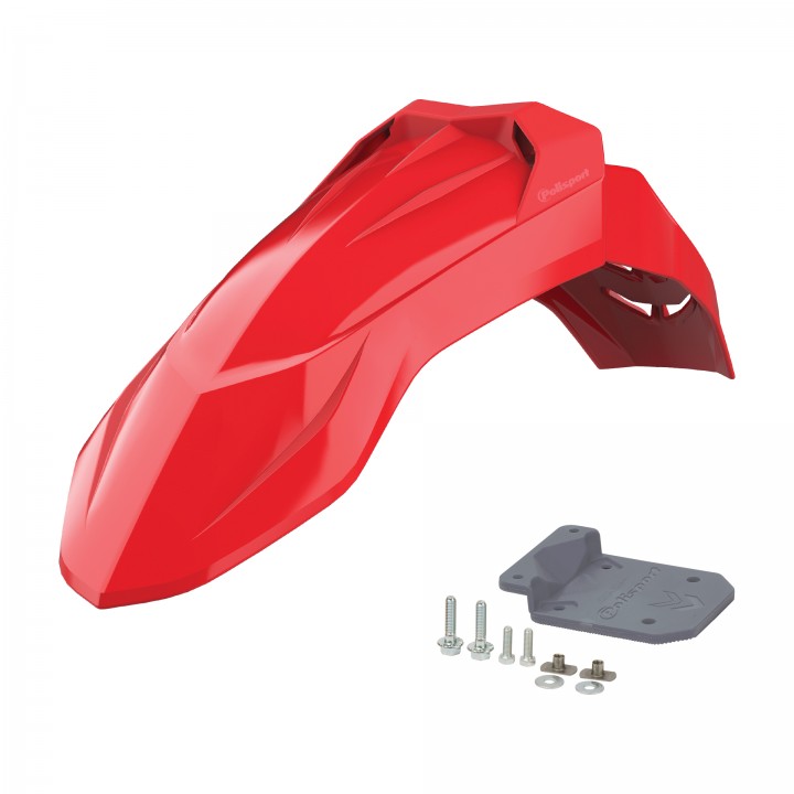 SM FENDER - UFX Front Fender Red for Honda 09-22