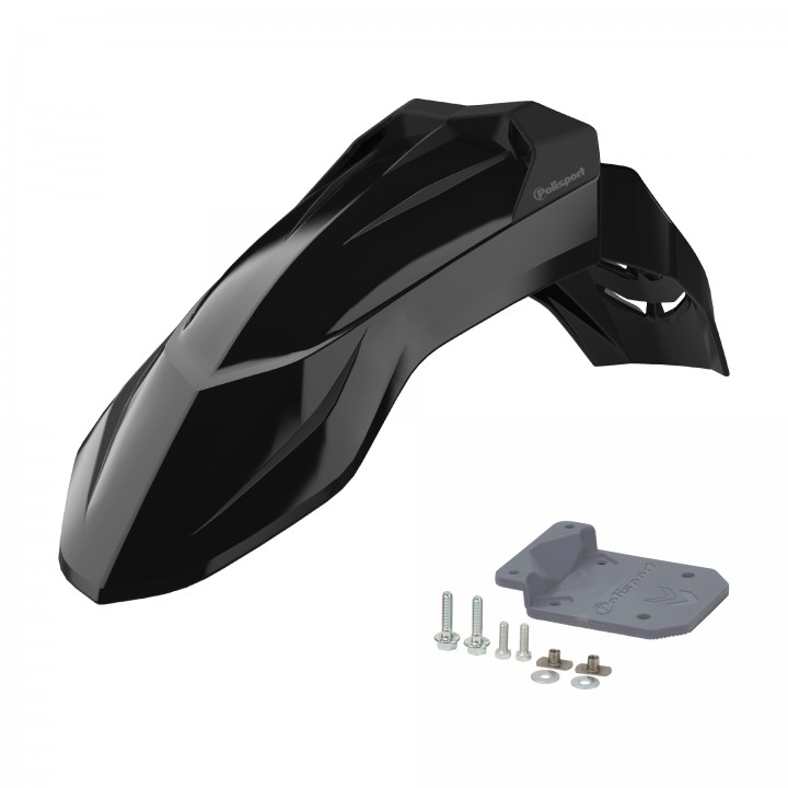 SM FENDER - UFX Front Fender Black for KTM 13-22 and HUSQVARNA 16