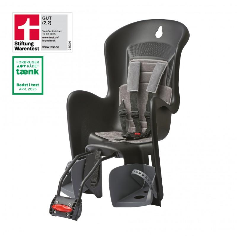 Bilby Maxi FF - Portab�b� Negro con Sistema de Fijaci�n al Cuadro