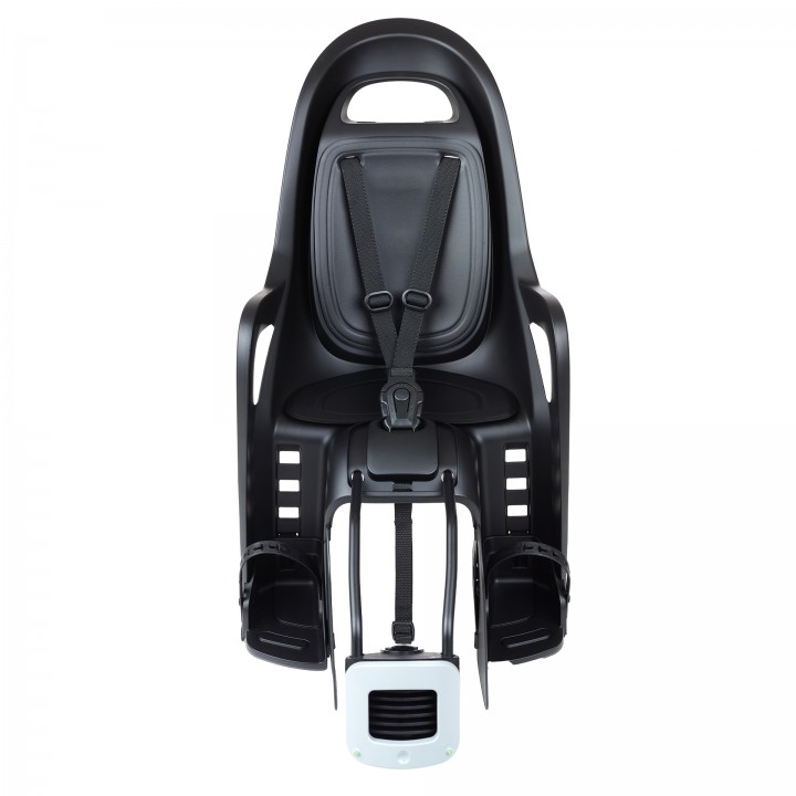Polisport Groovy Maxi FF Child Bike Seat For Frame - Black/dark Grey