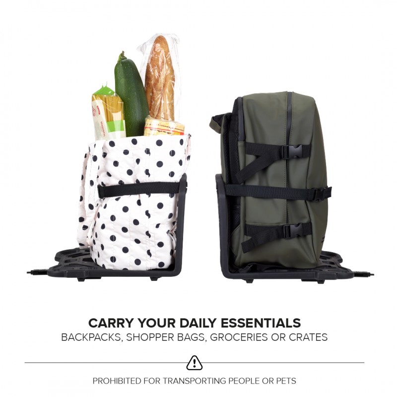 PackMate - MIK/MIK-HD Halterung Gep�ck & Rucksack vordere/hintere Gep�cktr�ger