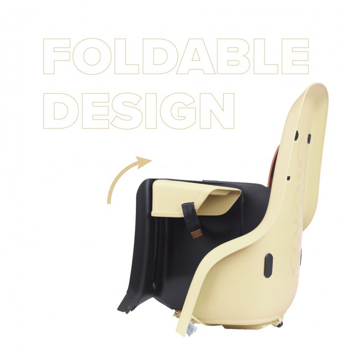 Minia - Siege arriere pour velo adaptee aux Enfants de 9 Mois a 6 Ans Minia - Siege arriere pour velo adaptee aux Enfants de 9 Mois a 6 Ans